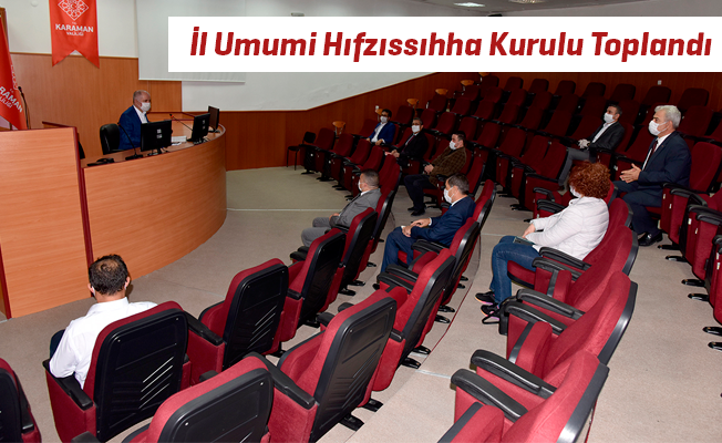 İl Umumi Hıfzıssıhha Kurulu Toplandı