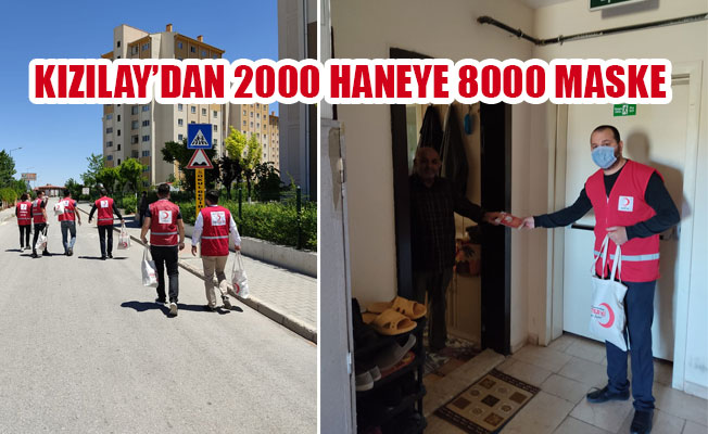 KIZILAY’DAN 2000 HANEYE 8000 MASKE