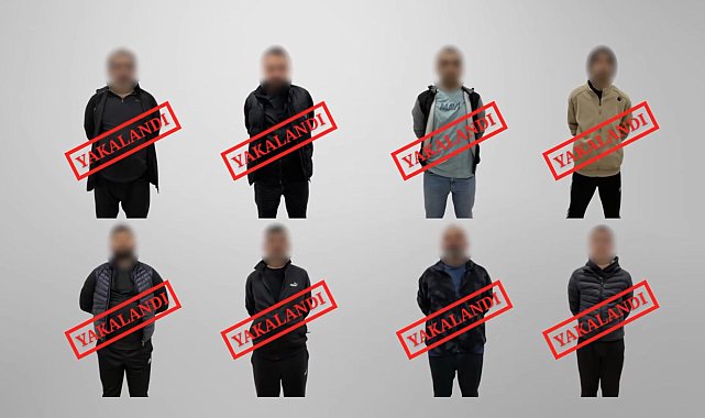 3'ü kımızı bültenle aranan 8 suçlu Gürcistan'da yakalandı