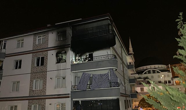 Ankara'da 4 katlı binada patlama: 1 yaralı