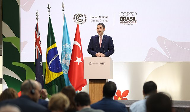 Bakan Kurum: Türkiye, COP31'de ev sahipliği yapacak