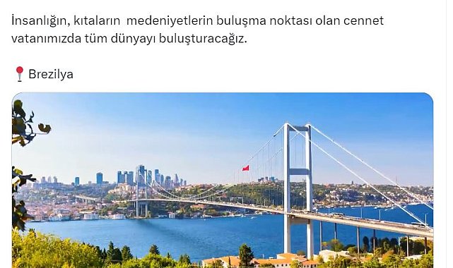 Bakan Kurum'dan COP31 başkanlığı için videolu paylaşım
