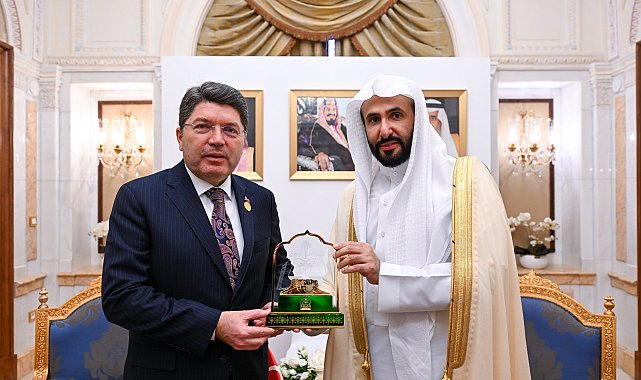 Bakan Tunç, Suudi Arabistanlı mevkidaşı Velid es-Samani ile görüştü