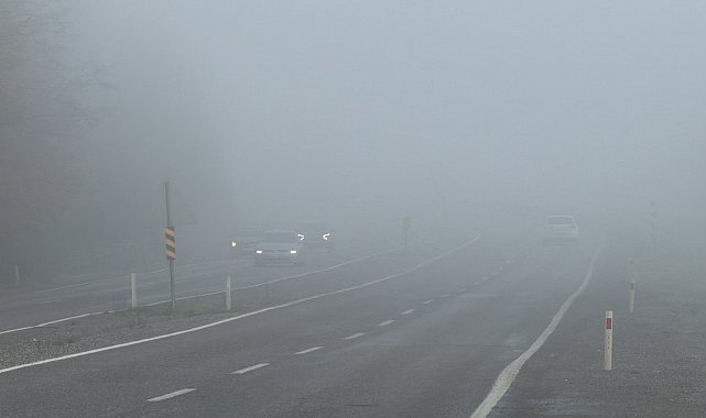Bartın'da sis etkili oldu