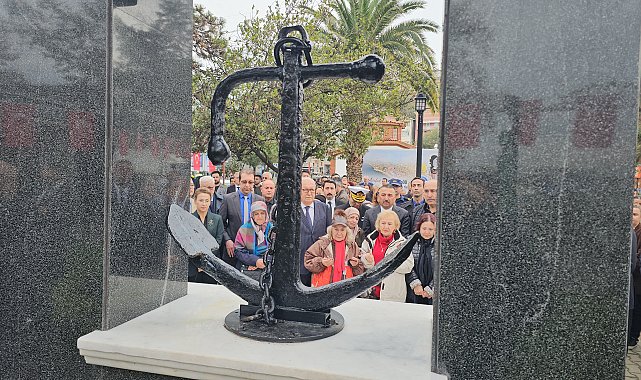 Batan Kafkametler gemisindeki mürettebat için yapılan anıt, facianın yıl dönümünde açıldı