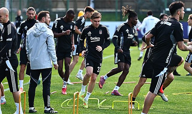 Beşiktaş, Fatih Karagümrük maçı hazırlıklarına devam etti