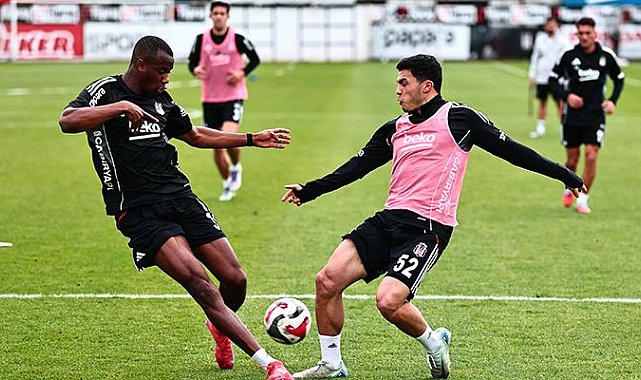 Beşiktaş, Samsunspor maçı hazırlıklarına devam etti