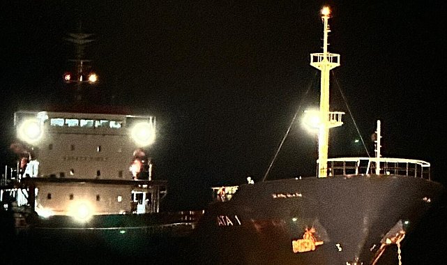 Çanakkale Boğazı'nda gemi arızası