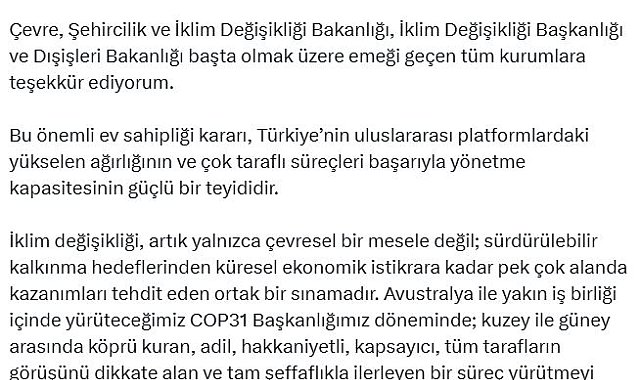Cevdet Yılmaz: Türkiye, küresel ölçekte yapıcı ve belirleyici bir aktör haline geldi