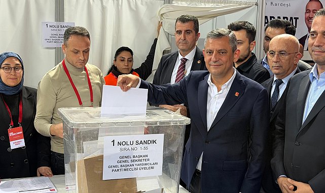 CHP'nin 39'uncu Olağan Kurultayı'nda PM ve YDK seçimi tamamlandı