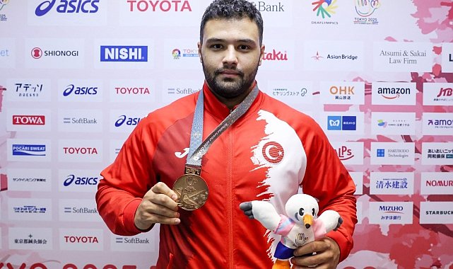 Deaflympics'te 22'nci madalya geldi