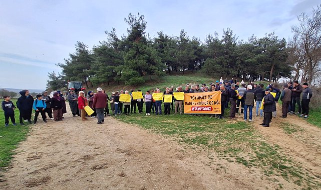 Edirne'de taş ve maden ocağı açılması istenen köylerde bilirkişi incelemesi