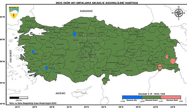 Ekimde en yüksek sıcaklık Cizre'de tespit edildi