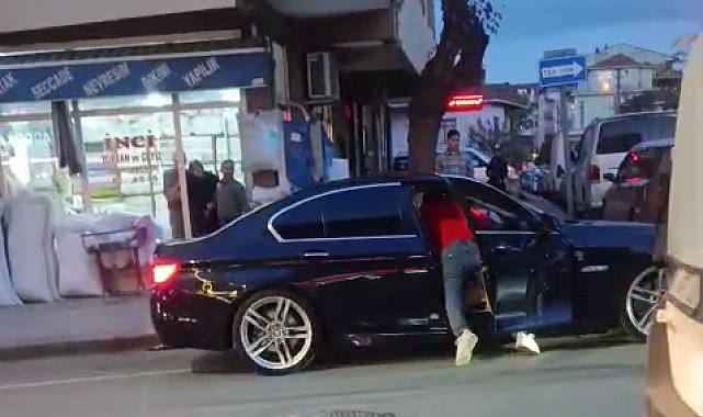Eşiyle ilişkisi olduğunu iddia ettiği kişiyi defalarca bıçakladı; o anlar kamerada