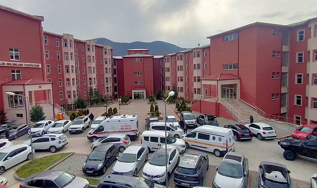 Gümüşhane Üniversitesi'nde kadın memur silahla rehin alındı; şüpheli ikna edildi