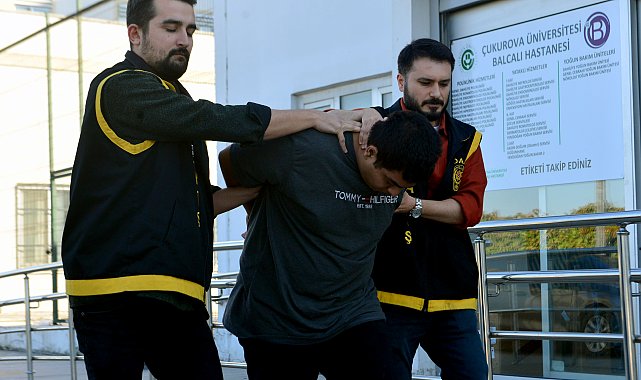 Husumetli olduğu komşusunu öldürüp, oğullarını yaralayan şüpheli ile babası tutuklandı