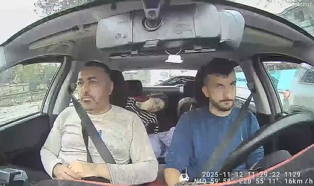 İstanbul - Böcek ailesinin taksiyle hastaneye gittiği anların görüntüsü ortaya çıktı