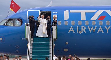 İstanbul- Papa 14. Leo, Türkiye'den ayrıldı