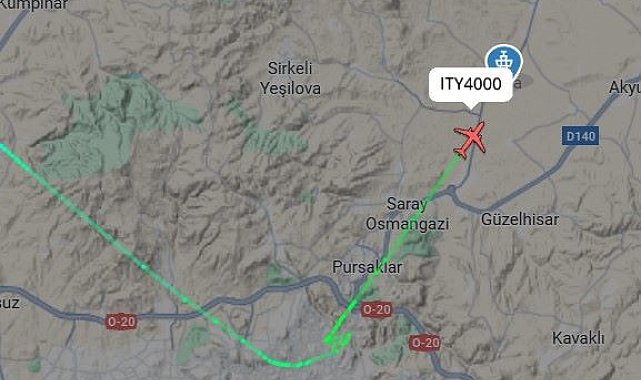 İstanbul - Papa 14. Leo'nun uçağı en çok takip edilen uçuş oldu