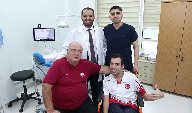 İstanbul- West sendromlu yüzücü, genel anesteziyle diş tedavisi olabildi