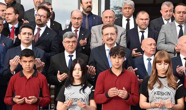 Kırıkkale'de TOBB Mesleki ve Teknik Anadolu Lisesi açıldı