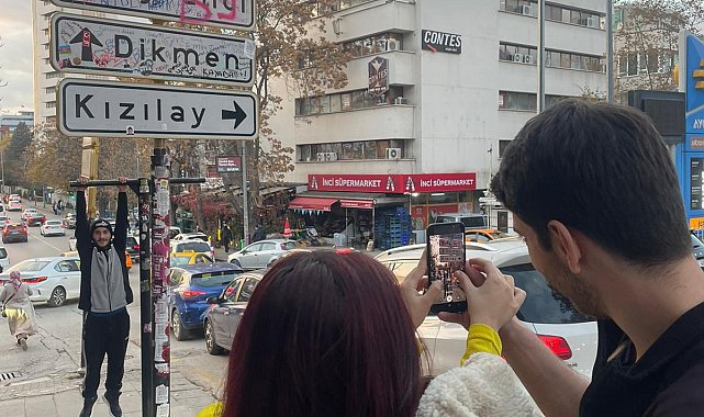 Kızılay tabelası, 4'üncü kez yenilendi