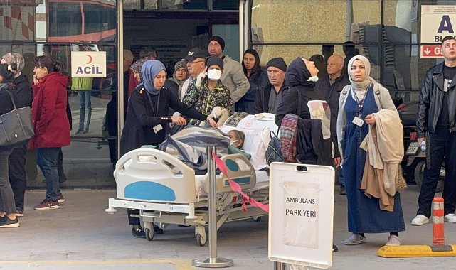 Kütahya'da hastanede yangın