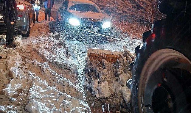 Malatya'da kar ve tipi ulaşımı olumsuz etkiledi