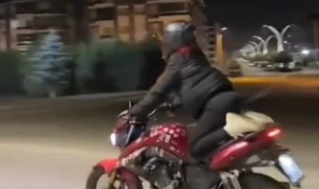 Motosiklette tehlikeli hareketler yapan 3 kişiye toplam 25 bin 3 TL ceza