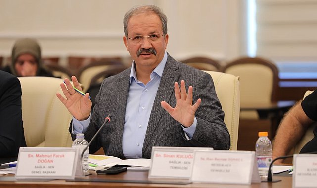 Sağlık-Sen Başkanı Doğan: Bütçe görüşmelerinde dengeli bir dağılım yapılmalıdır