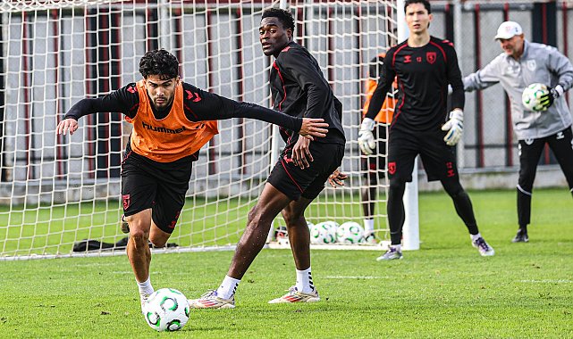 Samsunspor, Breidablik Kopavogur maçı hazırlıklarına başladı