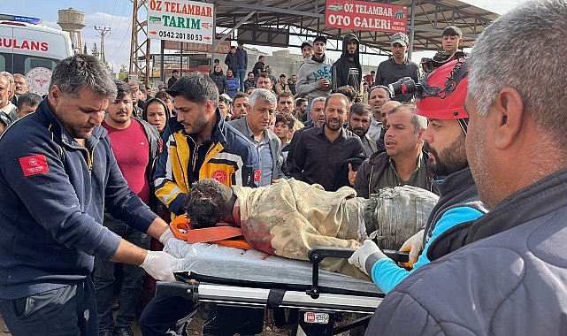 Şanlıurfa'da beton dökümü sırasında göçük: 5 yaralı