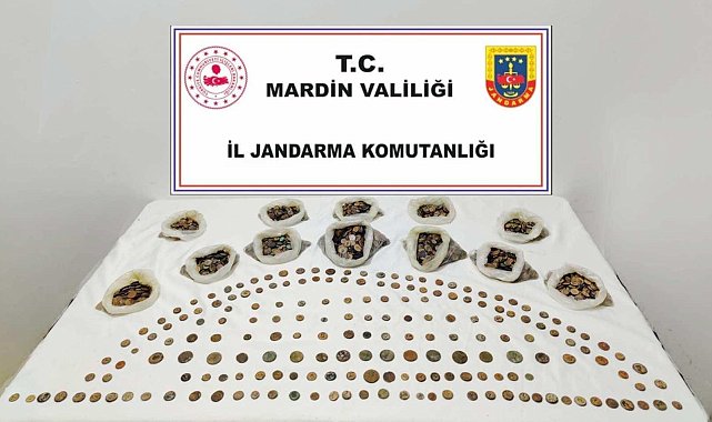 Satmaya çalıştıkları 4 bin 897 sikkeyle yakalanan 2 şüpheli yakalandı