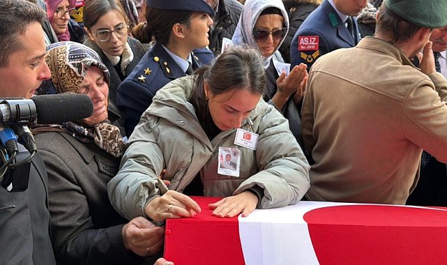 Şehit Üsteğmen Mercan, Eskişehir'de son yolculuğuna uğurlandı