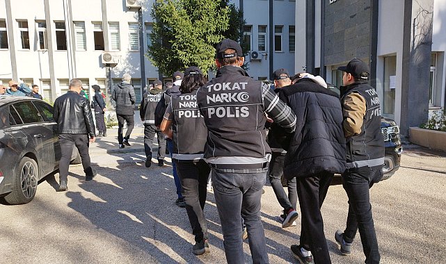 Tokat'ta uyuşturucu operasyonu: 3 tutuklama