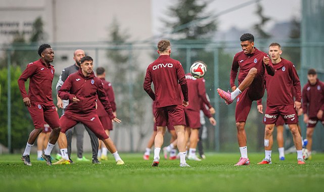 Trabzonspor, RAMS Başakşehir maçı hazırlıklarını sürdürdü