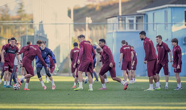 Trabzonspor'da RAMS Başakşehir FK maçı hazırlıkları sürüyor