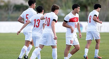 U19 Millî Takımımız, Lihtenştayn'ı 7-0 mağlup etti