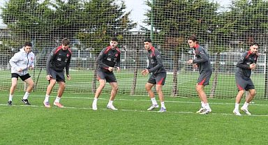 Ümit Millî Takım, Ukrayna Maçı hazırlıklarını Riva'da sürdürüyor