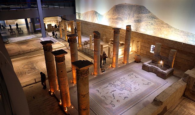 Zeugma Mozaik Müzesi'ne rekor ziyaretçi