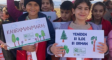 '81 İlde 81 Orman' projesi Kahramanmaraş ile devam ediyor
