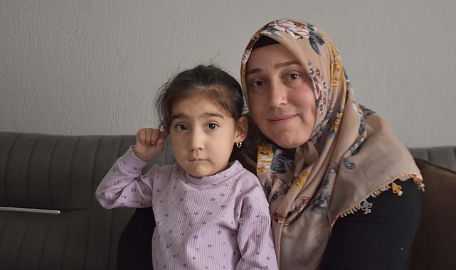 4 yaşındaki SMA'lı Cennet Su, ilk adımlarını attı