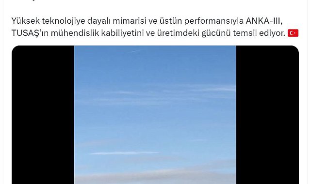 ANKA-3, otopilot testlerini başarıyla tamamladı