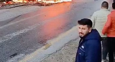 Aydın'da kaza sonrası iki araç da alev aldı: 2 yaralı