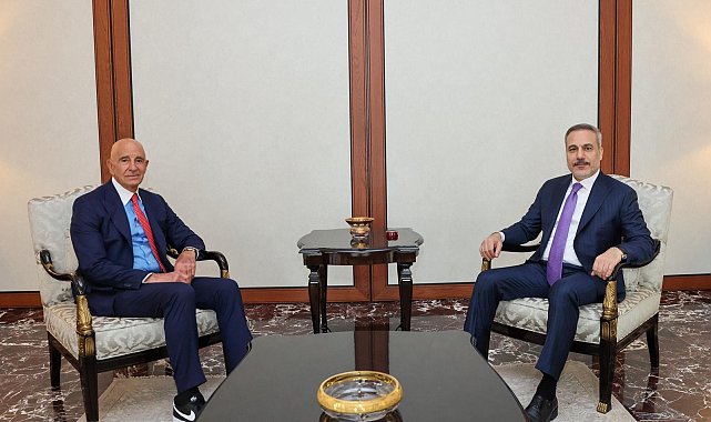 Bakan Fidan, ABD Büyükelçisi Barrack'ı kabul etti