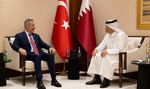 Bakan Fidan, Katar Başbakanı Al Sani ile görüştü
