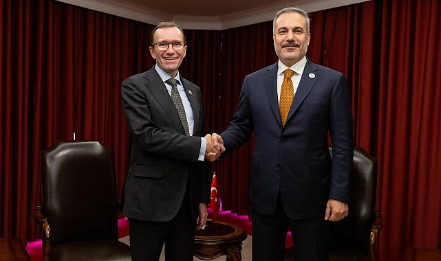 Bakan Fidan, Norveçli mevkidaşı Eide ile görüştü
