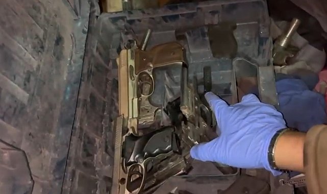 Bursa'da kaçak silah imalatı atölyesine operasyon; 1 gözaltı