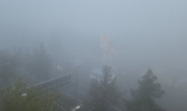 Diyabakır'da sis nedeniyle uçak seferleri aksadı