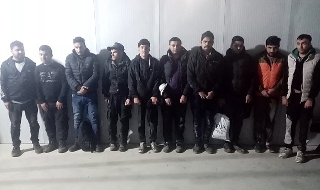 Edirne'de 20 kaçak göçmen yakalandı